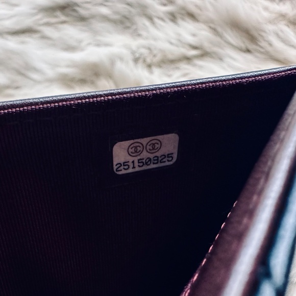 Chanel Classic Long Trifold Lambskin Wallet - Picture 6 of 7